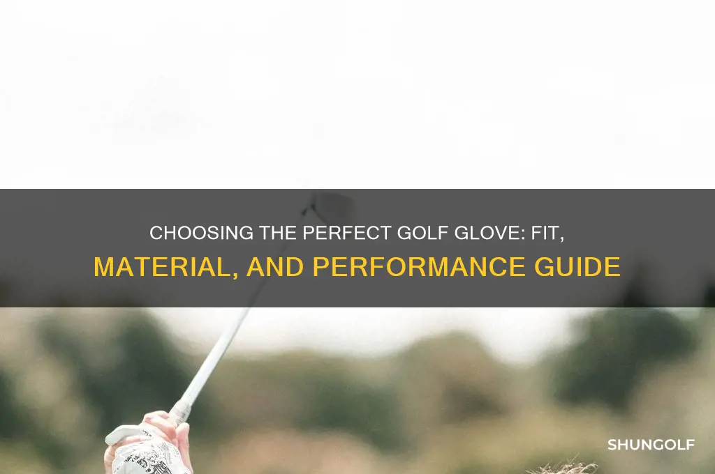 what glove do i need for golf