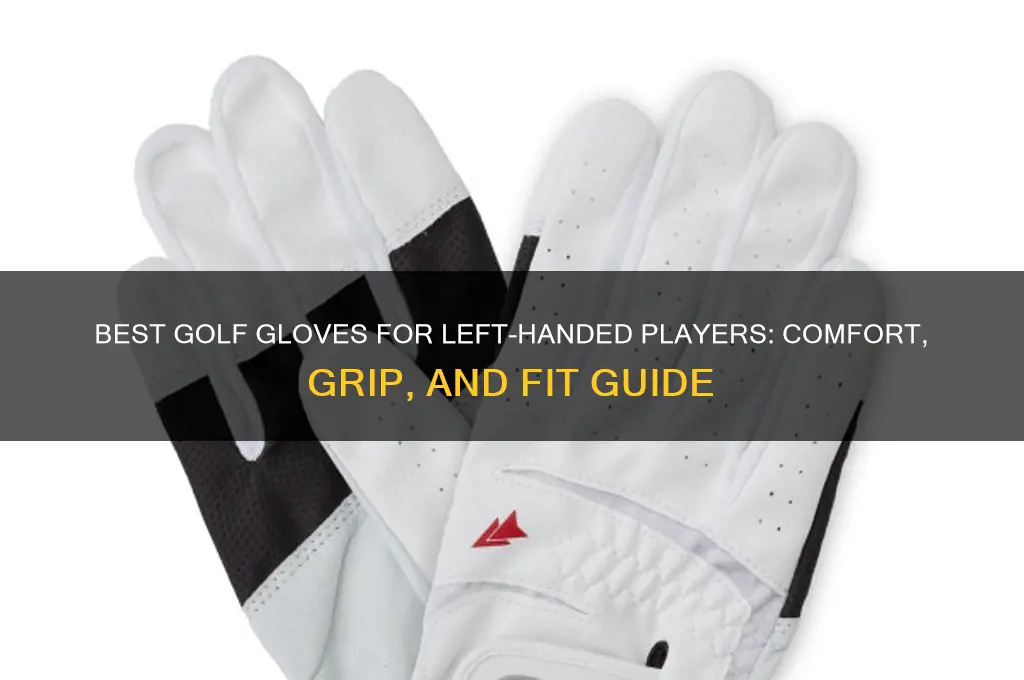 what glove for left handed golfer
