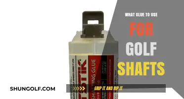 Choosing the Right Glue for Golf Shafts: A Comprehensive Guide
