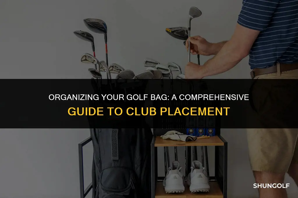 what goes where in a golf bag