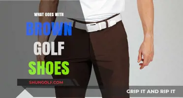 Tee Off in Style: The Perfect Pairings for Brown Golf Shoes