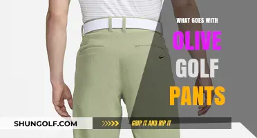 Styling Olive Golf Pants: Perfect Pairings for a Chic Course Look