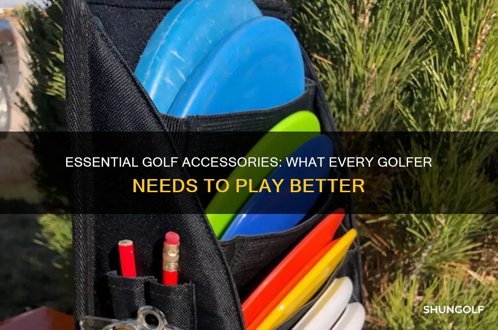 what golf accessories do i need