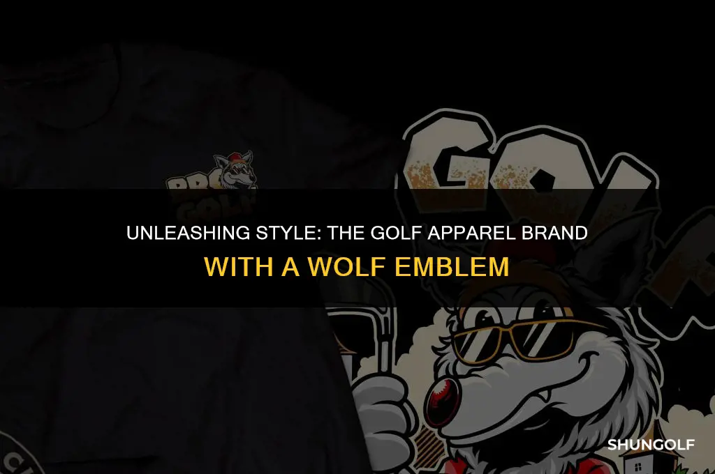 what golf apparel group uses a wolf symbol