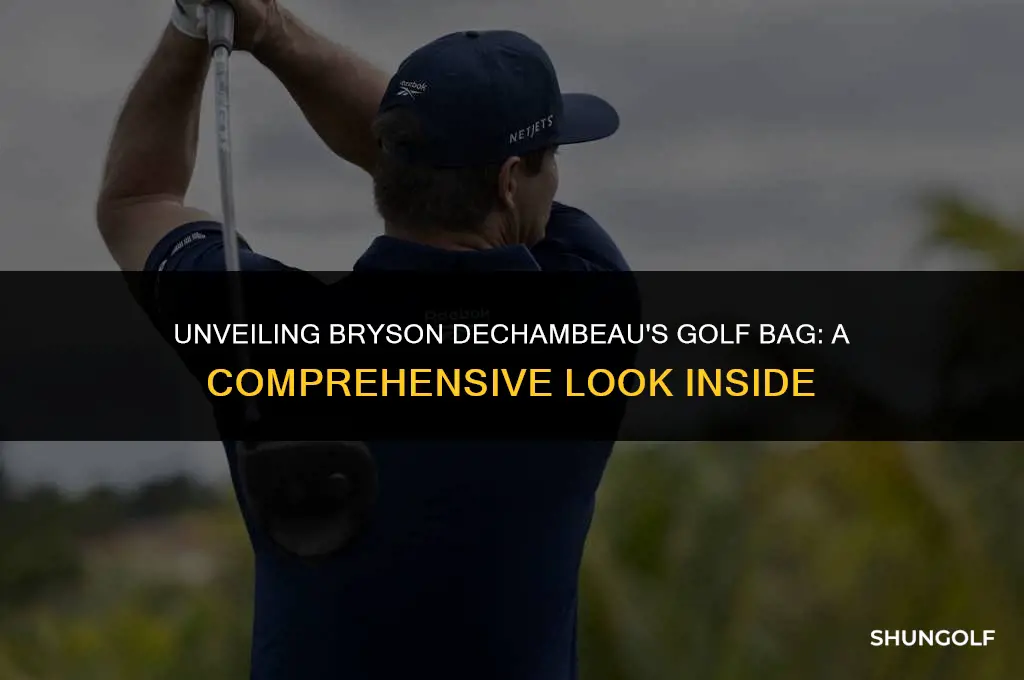 what golf bag does bryson dechambeau use