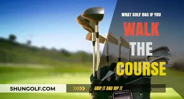 Best Walking Golf Bags: Lightweight, Comfortable, and Course-Ready Picks