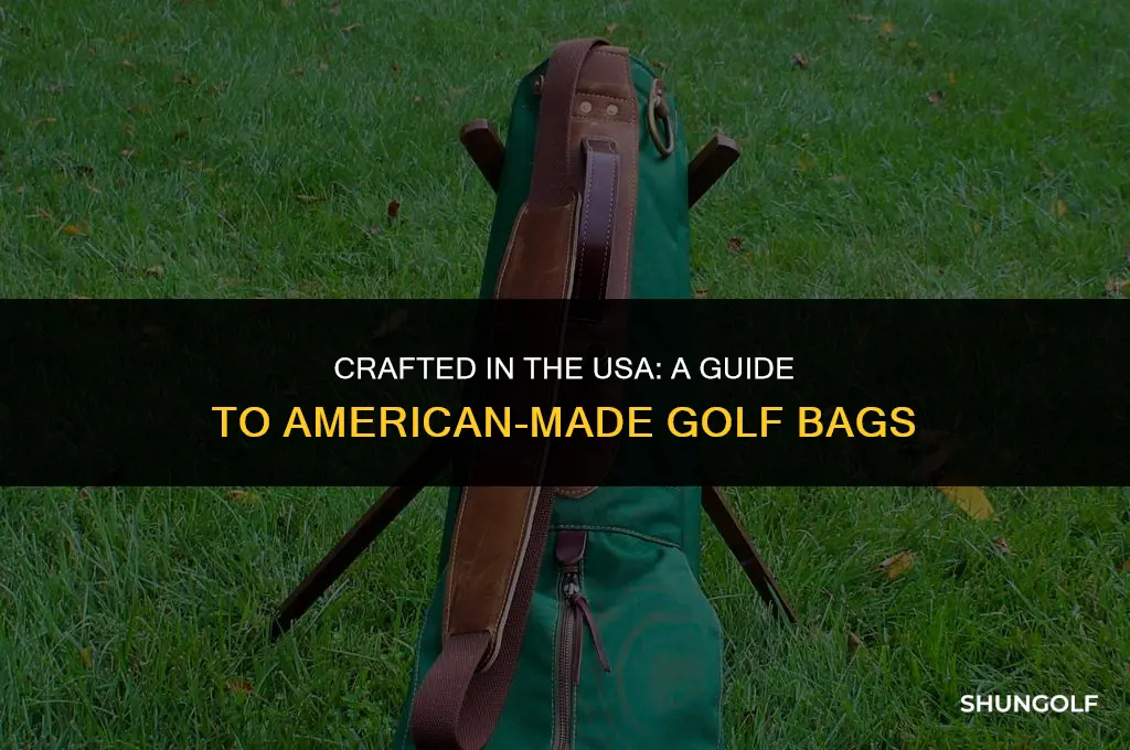 what golf bags are made in the usa