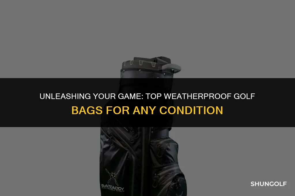 what golf bags are weather proof