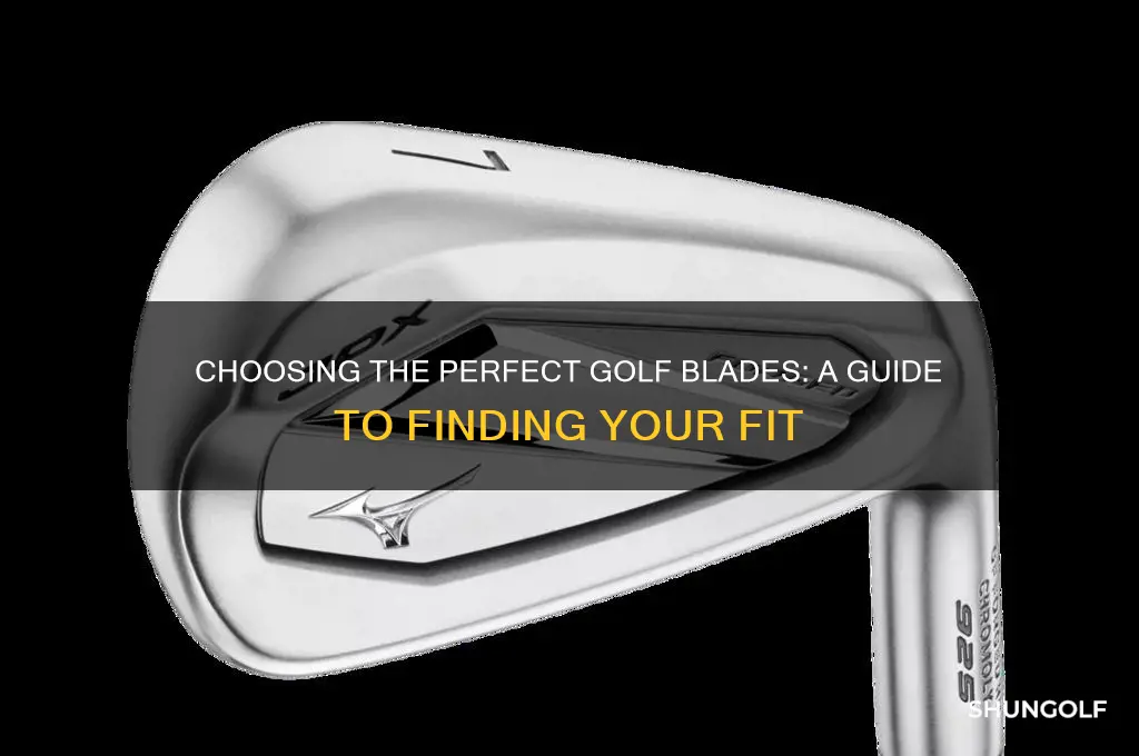 what golf blades are right for me
