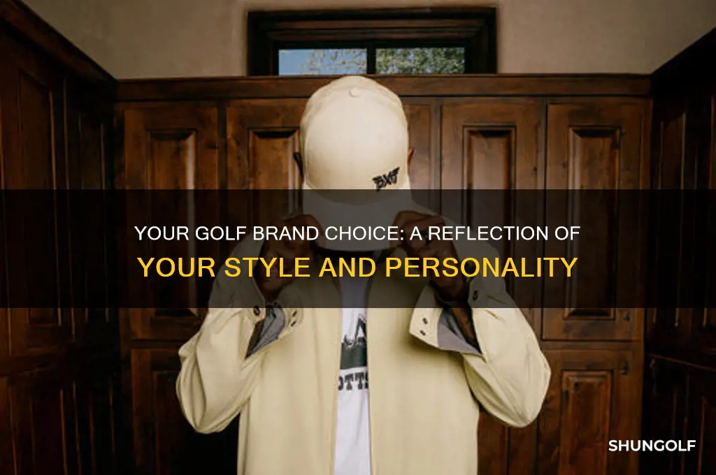 what golf brand says about you