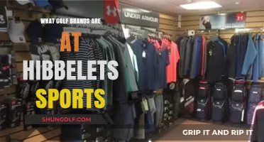 Top Golf Brands Available at Hibbett Sports: A Comprehensive Guide