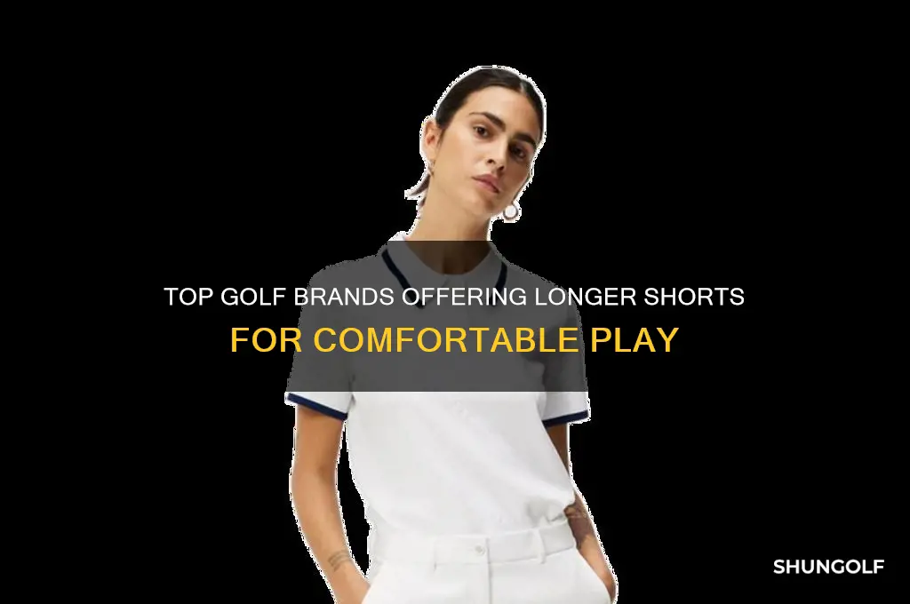 what golf brands run longer shorts