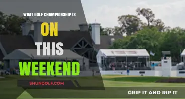 Teeing Off: This Weekend's Golf Championship Schedule and Highlights
