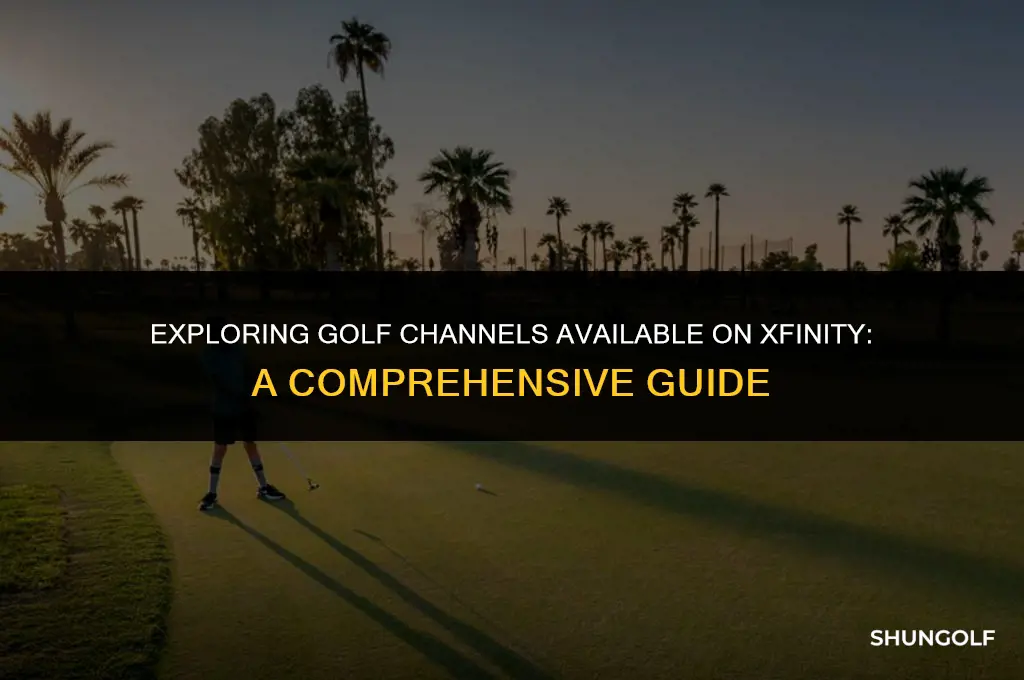 what golf channels are on xfibnity