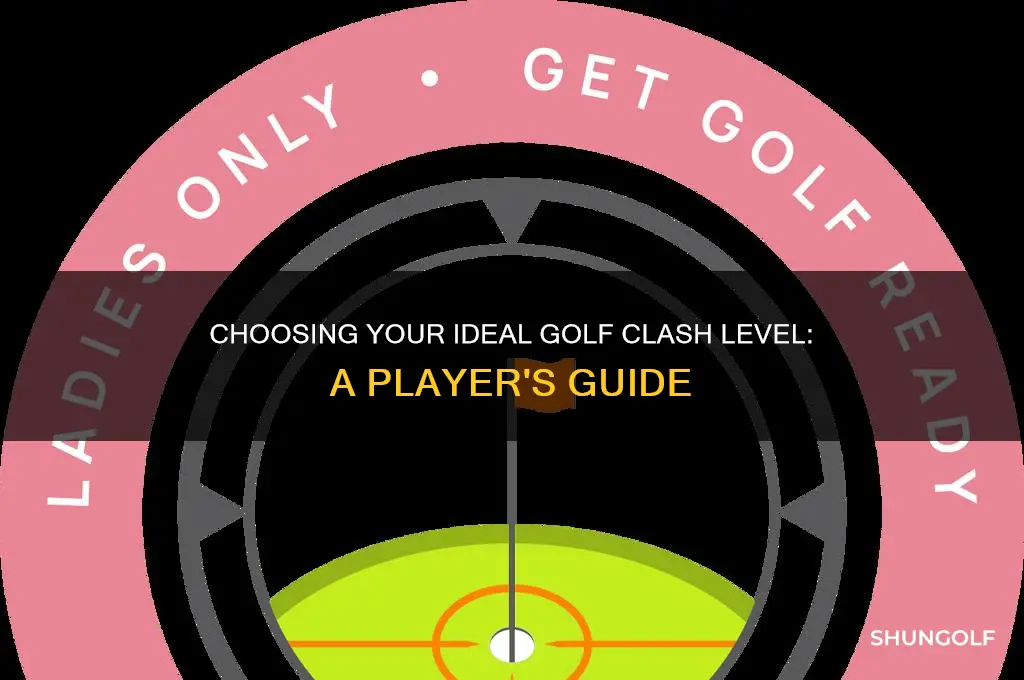what golf clash level do i want to be