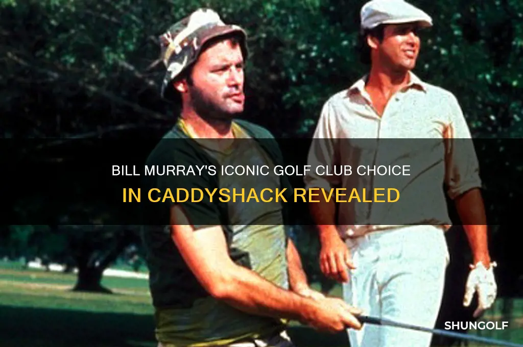 what golf club did bill murray use in caddyshack