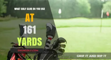 Mastering the 161-Yard Shot: Choosing the Perfect Golf Club