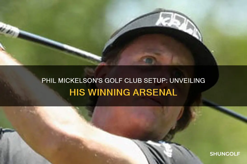 what golf club does phil mickelson use