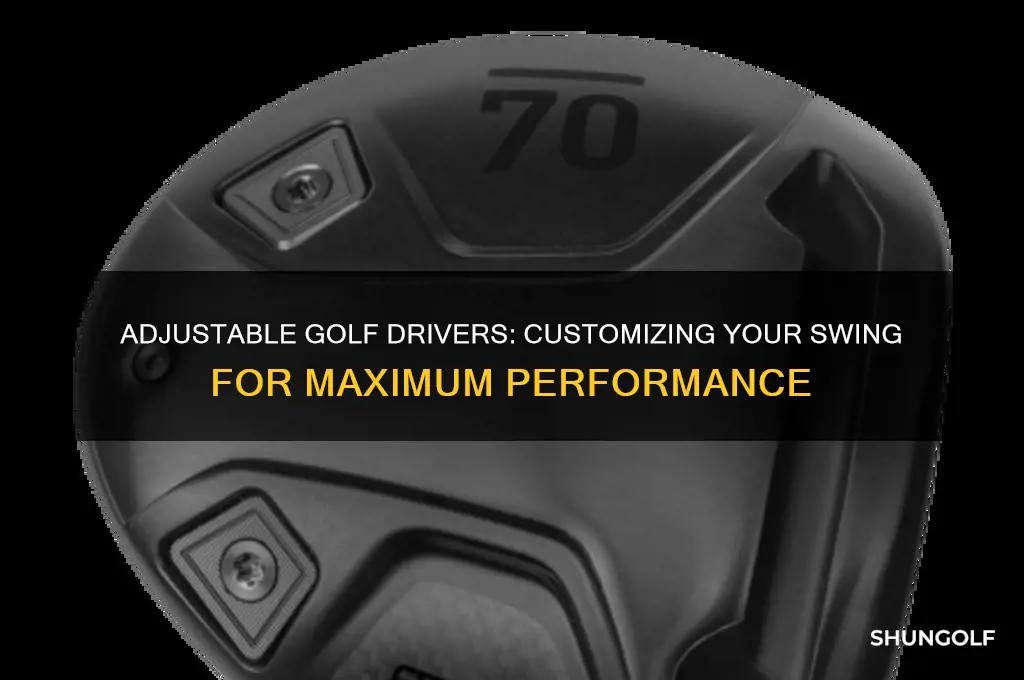 what golf club drivers sre adjustable