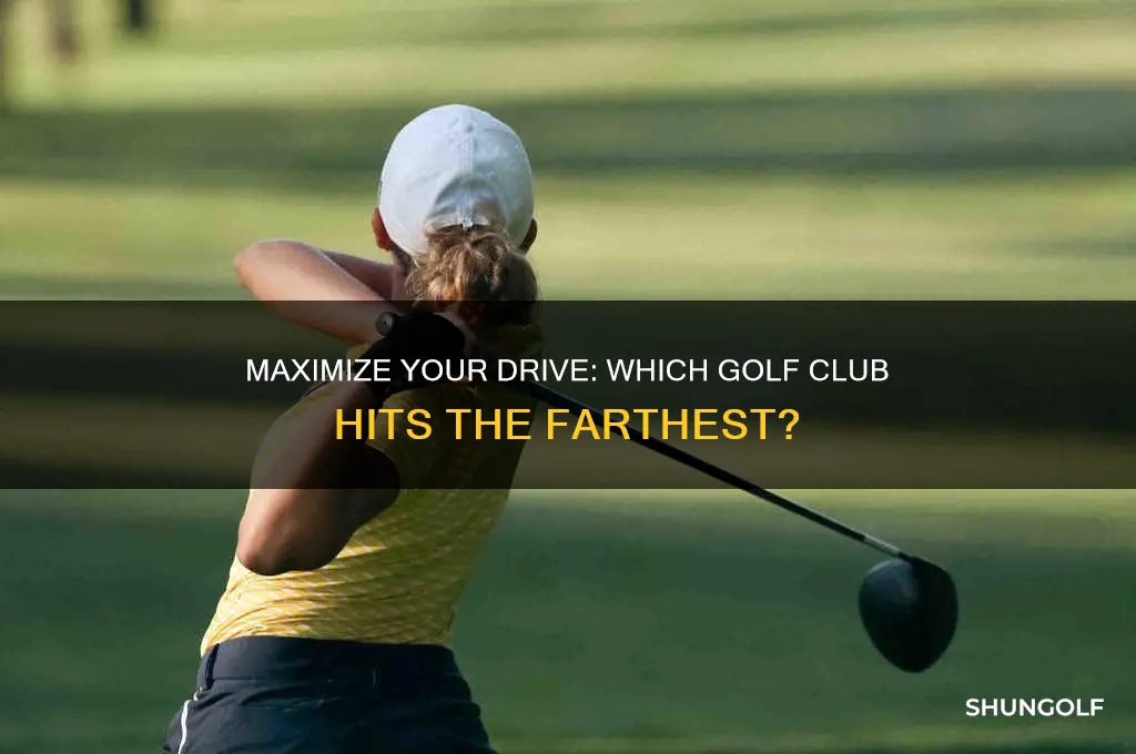 what golf club goes the farthest