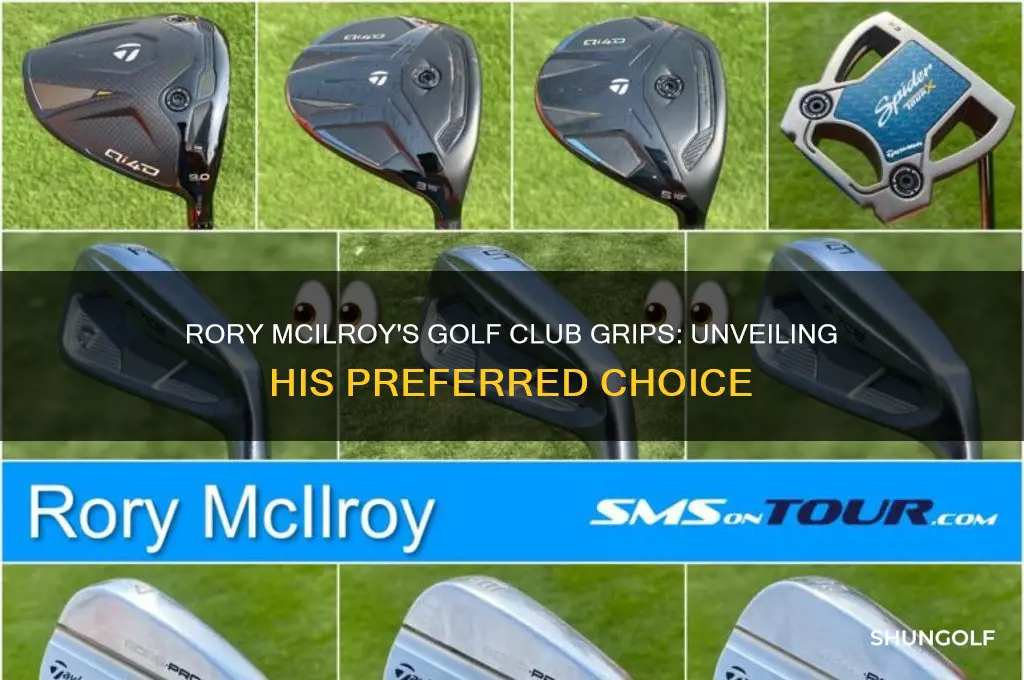 what golf club grips does rory mcilroy use
