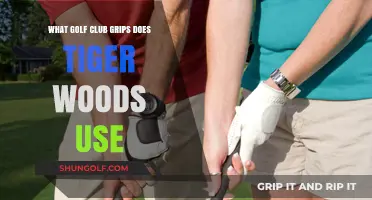 Tiger Woods' Golf Club Grips: Unveiling His Preferred Grip Choice