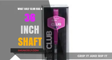 Unveiling the Golf Club with a 36-Inch Shaft: A Comprehensive Guide