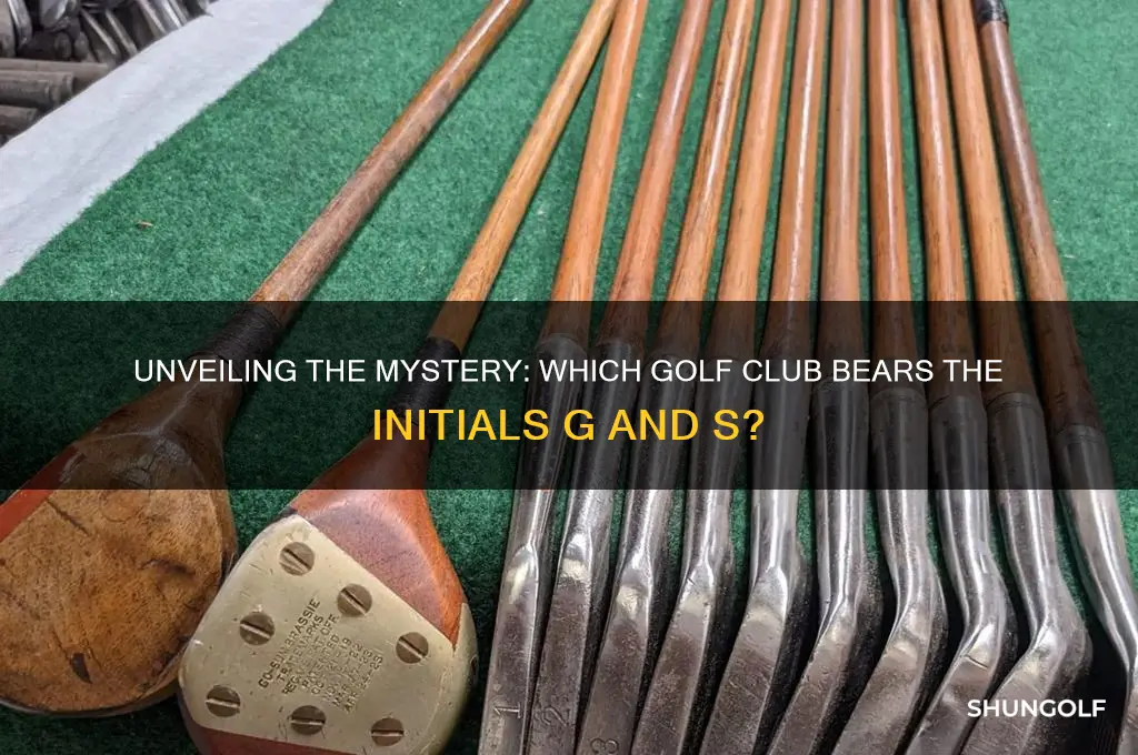 what golf club has initials g and s
