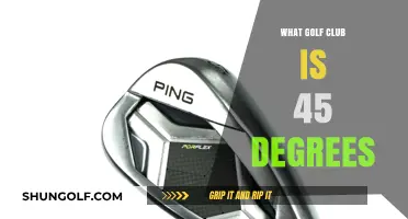 Unveiling the Golf Club with a 45-Degree Loft Angle