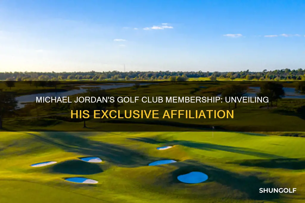 what golf club is michael jordan apart of