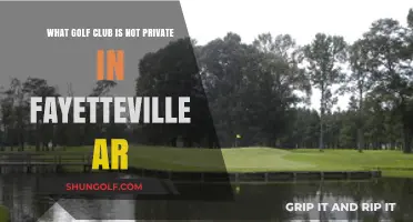 Public Golf Clubs in Fayetteville, AR: A Comprehensive Guide