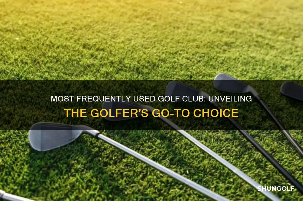 what golf club is used most