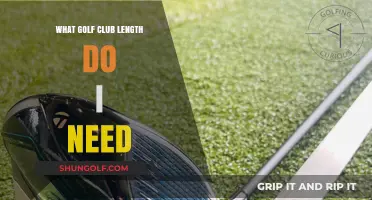 Choosing the Right Golf Club Length for Your Swing