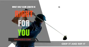 Choosing the Perfect Golf Club Length for Your Swing