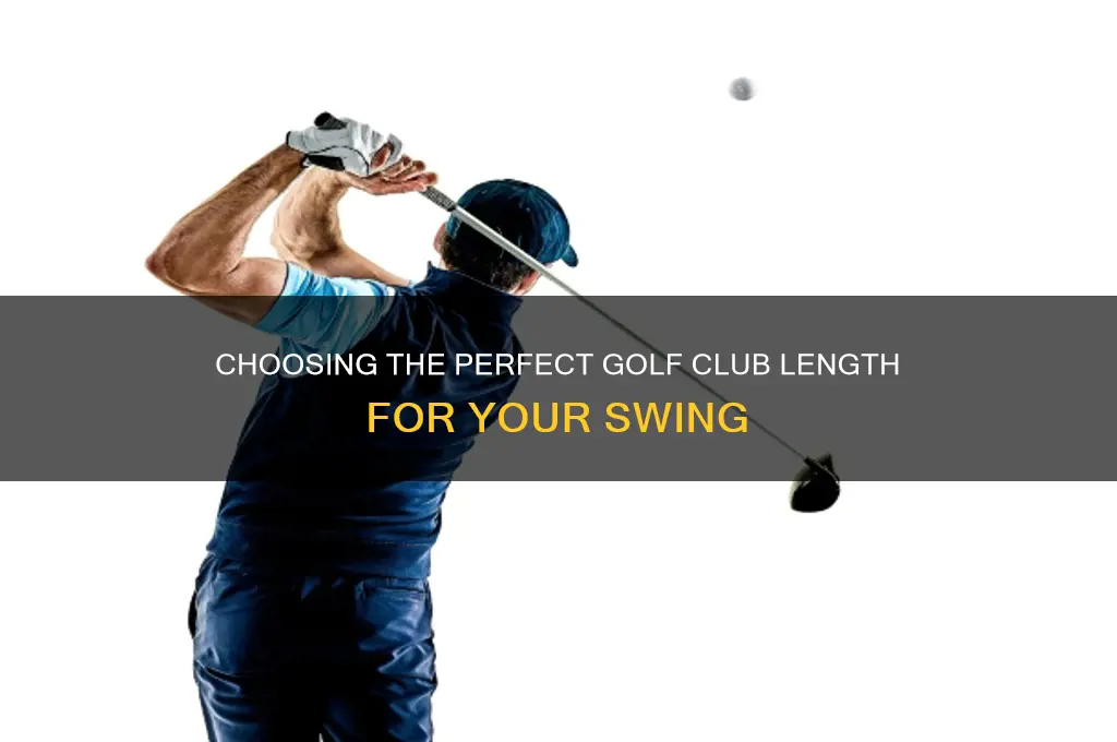 what golf club length is right for you