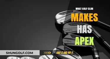 Which Golf Club Manufacturer Produces the Apex Line?