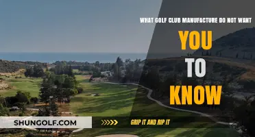 Hidden Secrets: What Golf Club Manufacturers Keep Under Wraps