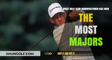 Which Golf Club Manufacturer Dominates Major Tournament Victories?