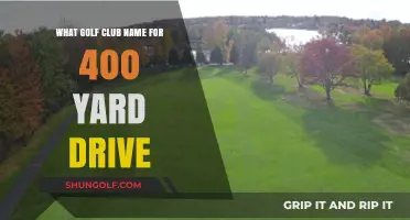 Mastering the 400-Yard Drive: Choosing the Perfect Golf Club