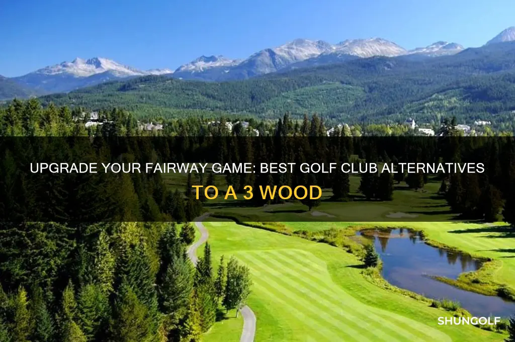 what golf club replaces a 3 wood