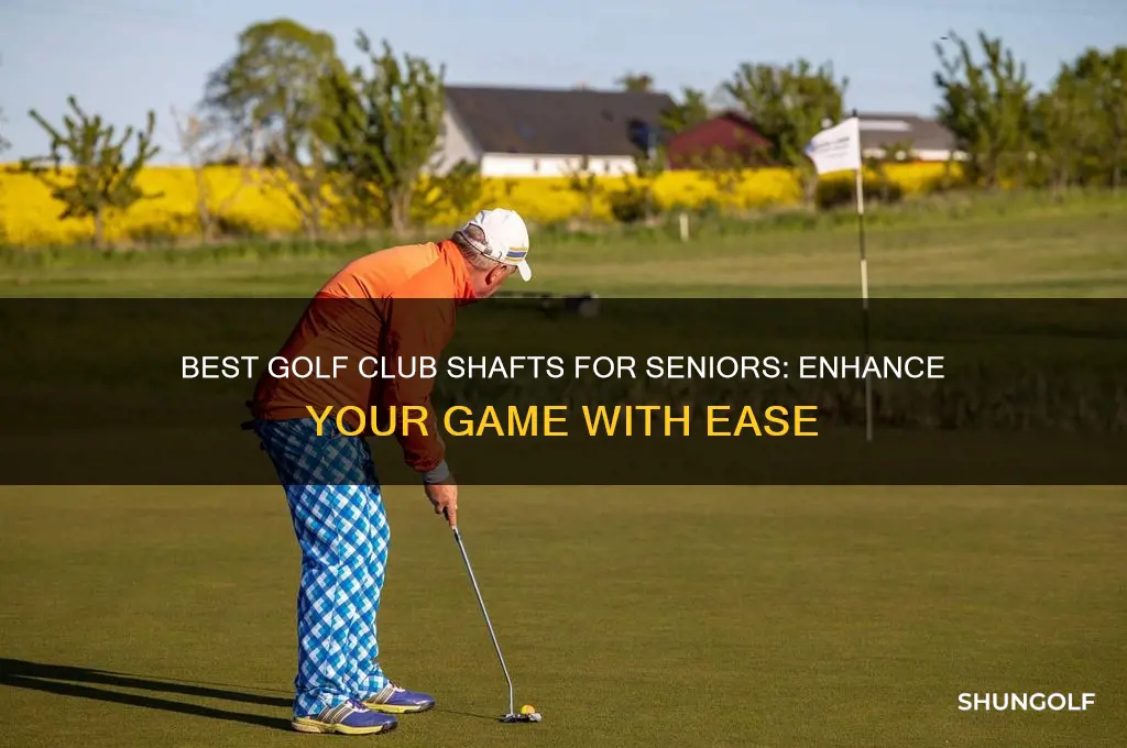 what golf club shaft is best for seniors