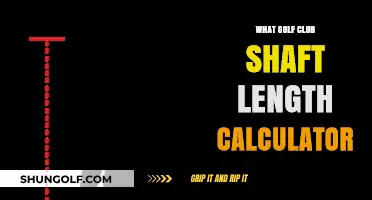 Find Your Perfect Golf Club Shaft Length with This Calculator