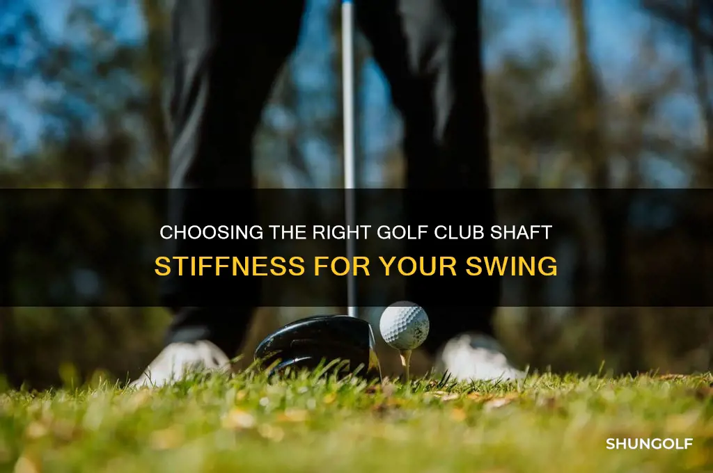 what golf club shaft stiffness should i use