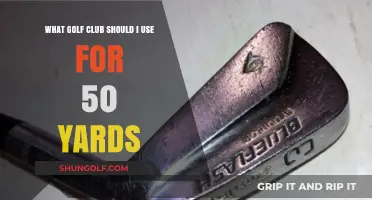 Mastering the 50-Yard Shot: Choosing the Perfect Golf Club