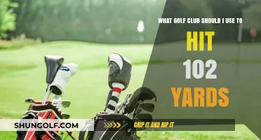 Mastering the 102-Yard Shot: Choosing the Perfect Golf Club