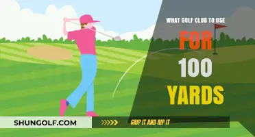 Mastering the 100-Yard Shot: Choosing the Perfect Golf Club