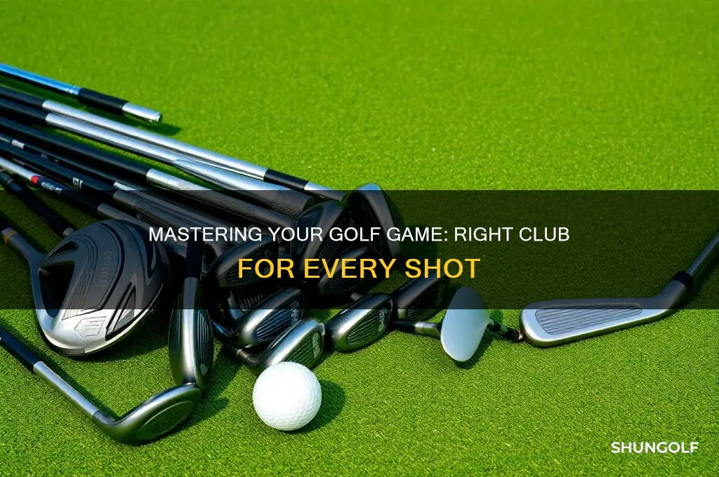 what golf club to use for each shot