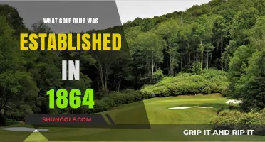 Unveiling the Historic Golf Club Founded in 1864: A Legacy Revealed