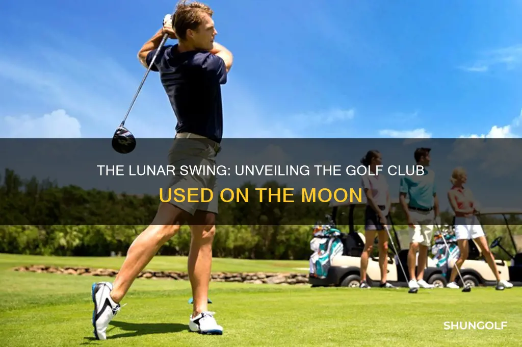 what golf club was used on the moon