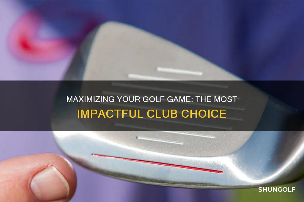what golf club would make the most impact